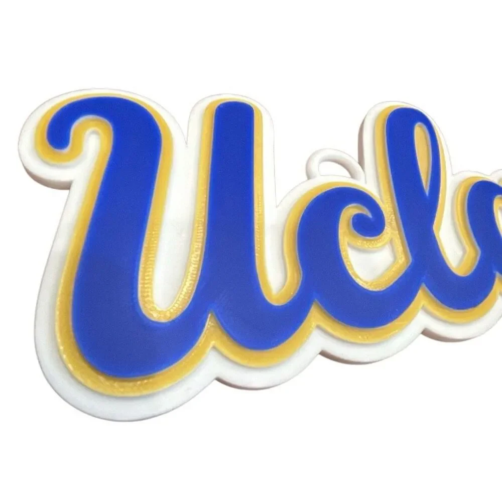 UCLA Pendant Oversized Chain Wall Décor Collegiate Bruins Fan Gift Dorm Room